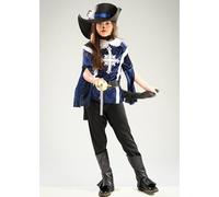 Struts Childrens Blue Puss In Boots Girls Fancy Dress Costume (Medium (5-6 years))