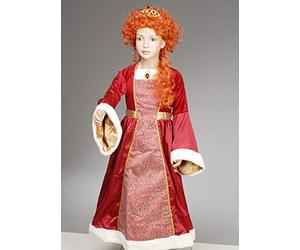 Struts Childrens Deluxe Queen Elizabeth I Style Red Tudor Costume (3-4 years)