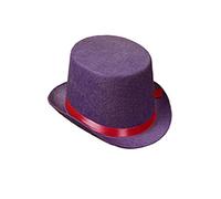 Struts Childrens Size Fancy Dress Purple Top Hat