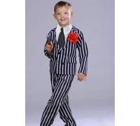 Struts Childrens Size Gomez Style Halloween Adams Family Costume (Medium (6-8 years))