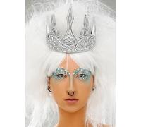 Struts Deluxe Fantasy Snow Queen Silver Crown Narnia White Witch Headpiece