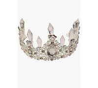 Struts Girls Deluxe Snow Queen Icicle Crown Headpiece Ice Tiara Narnia White Witch