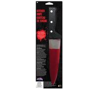 Struts Halloween Bleeding Plastic Kitchen Knife Fancy Dress Prop 33cm, Black, (3971B)