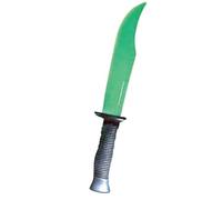 Struts Halloween Scream Ghost Face Glow In The Dark Rubber Knife Fancy Dress Prop