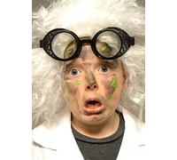 Struts Kids Mad Scientist Fancy Dress Black Goggles