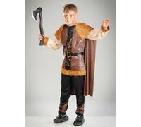 Struts Kids Size Viking Warrior Boys Costume with Cape (Medium (7-9 years))