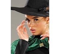 Struts McGonagall Style Witch Professor Fancy Dress Square Glasses