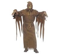 Struts Mens Scream Scarecrow Ghost Face Halloween Costume