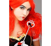 Struts The Queen of Hearts Sceptre Wonderland Red Heart Wand