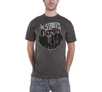 Struts the - The Strut T Shirt Standing Band Logo Official Mens Dark Heather M