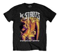 Struts the - T-Shirt # Xl Unisex Black # Everybody Wants