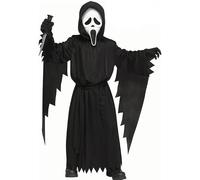 Struts Toddler Scream Ghost Face Small Kids Halloween Costume | Includes Mask, 100% Polyester Robe, Hooded with Drape Sleeves, Halloween Fancy Dress