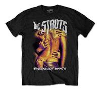 Struts the - T-Shirt # S Unisex Black # Everybody Wants