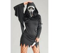 Struts Womens Bling Scream Ghost Face Halloween Costume (Small (UK 8-10))