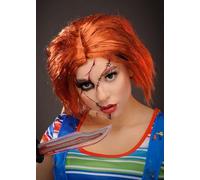 Struts Womens Chucky Style Ginger Killer Doll Wig