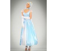 Struts Womens Cinderella Style Long Blue Story Book Princess Costume (Medium (UK 12-14))