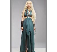 Struts Womens Deluxe Mother of Dragons Style Costume with Wig (Medium (UK 10-12))