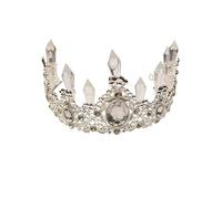 Struts Womens Deluxe Snow Queen Icicle Crown Headpiece Ice Tiara