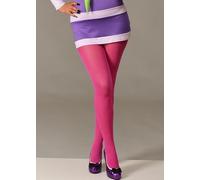 Struts Womens Fuchsia Pink Tights for Daphne Scooby Doo Costume | One Size UK 8-14, 100% Polyester/Nylon, Hand Wash Only, Women's Accessory, Drip Dry