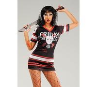 Struts Womens Horror Movie Jason Halloween Fancy Dress Costume
