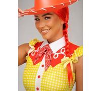 Struts Womens Jessie Toy Story Style Red Plaited Wig, Women: One Size
