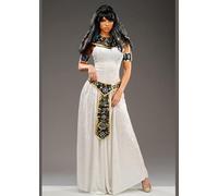 Struts Womens Long Cleopatra Egyptian Queen Pharaoh Costume (Large (UK 14-16))