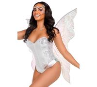 Struts Womens Strapless Large Iridescent Fairy Wings