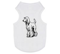 'Strutting Afghan Hound Dog' Pet Dog/Cat T-Shirt (PT00126546)