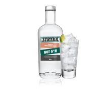 STRYKK NOT GIN | ALCOHOL FREE GIN | NON-ALCOHOLIC SPIRIT | DISTILLED WITH BOTANICALS TO CREATE LONDON DRY GIN FLAVOURS | 0% ABV 70cl