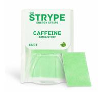 Strype Energy Strips | Instant Energy Strips | 80mg of Caffeine per Serving | Zero Calories | Zero Sugar | Breath Mint | Portable | 12 Strips per Pack (5 Pack/60 Strips)