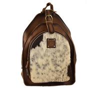 STS Ranchwear Cowhide Baroness Backpack, Cowhide/Tornado Brown, One Size, Western Cowhide Leather Baroness Backpack