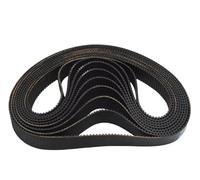 STS S2M Closed Loop Rubber Timing Belt Drive Toothed 2M-120 2M-142 Width 4/5/6/7/8/9/10/12mm Length 118 120 126 130 136 142 158mm Drive Belt Replacement(2M-166mm,5mm)