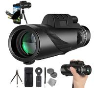 Stscope 360 Monocular, High Power Telescope with Phone Adapter, Tripod & Hand Strap, BAK4 Prism & FMC Lens, Lightweight Portable for Adults, Bird Watching, Camping, Hiking, Travel