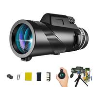 Stscope360 Monocular,Sts Scope 360,Monocular Telescope,Lightweight High Power BAK-4 Prism FMC Lens Compact Monoculars,HD Low Night Vision Monoculars for Bird Watching Camping Hiking(Black#a,40 * 60)