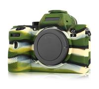 STSEETOP Camera Case for A7II/ A7RII / A7SII / A7MII - Protective Silicone DSLR Skin Cover, Detachable Cage, Shockproof, Dustproof(Army Green)