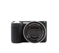 STSEETOP Camera Case for Sony ZV-E10 II - Protective Silicone DSLR Skin Cover, Detachable Cage, Shockproof, Dustproof (Black)