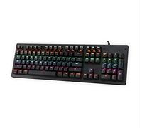Stsmcl Keyboard New Plug-in Green Shaft English Competitive 26 Key no Shot 87 Key dust-Proof Game Office Real Mechanical Keyboard