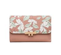 Stsmcl Wallet Cute Student Coin Wallet Small Fresh Wallet Female Short Paragraph Three fold Korean Version of The Wallet (Color : B)