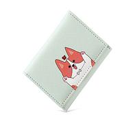 Stsmcl Wallet Female Short Wallet Wild Small Fresh Cute Three-fold Wallet Korean Version of The Card Cassette Wallet New Student Wallet (Color : D)