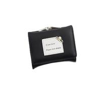 Stsmcl Wallet Three fold Coin Bag Female Small Wallet New Korean Version of The Woman Wallet Short (Color : D)