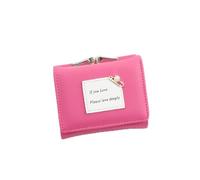 Stsmcl Wallet Three fold Coin Bag Female Small Wallet New Korean Version of The Woman Wallet Short (Color : C)