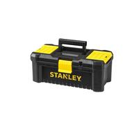 Stanley STST1-75514 Toolbox "Essential" with plastic latches, Black/Yellow