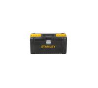 STST175518 Essential 16 Toolbox with Metal latches BlackYellow Inch