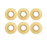 Sttejlbho 6 Pack Clear Hockey Tape Multipurpose Tape Roll Shin Pad Sock Tape Roll Sports Gear 2.4cmx28M Hockey Sports Gifts