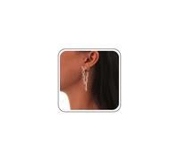 Sttiafay Acrylic Lightning Bolt Earrings Hollow Lightning Dangle Earrings Long Thunder Bolt Drop Earring Exaggerate Statement Resin Studs Jewelry for Women