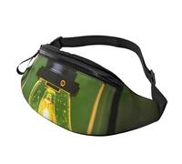 sttung Firefly and Lantern Print All-in-One Waist Pack for Hiking,Travel and Running Enthusiasts