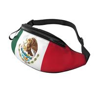 sttung Flag of Mexico Print All-in-One Waist Pack for Hiking,Travel and Running Enthusiasts