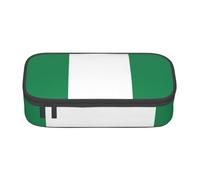 sttung Flag of Nigeria Print Eyebrow Pencil Cosmetic Storage Bag with Multiple Compartments for Travel