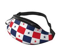 sttung Flag of Panama Print All-in-One Waist Pack for Hiking,Travel and Running Enthusiasts