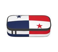 sttung Flag of Panama Print Eyebrow Pencil Cosmetic Storage Bag with Multiple Compartments for Travel